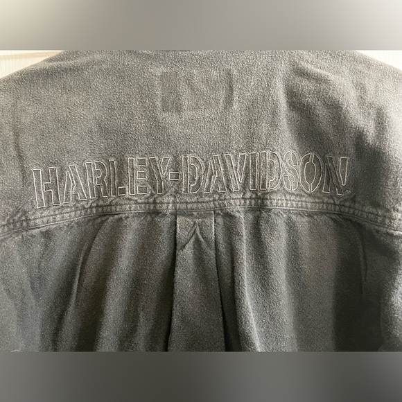Men’s XL Harley Davidson flannel button up - Picture 5 of 9